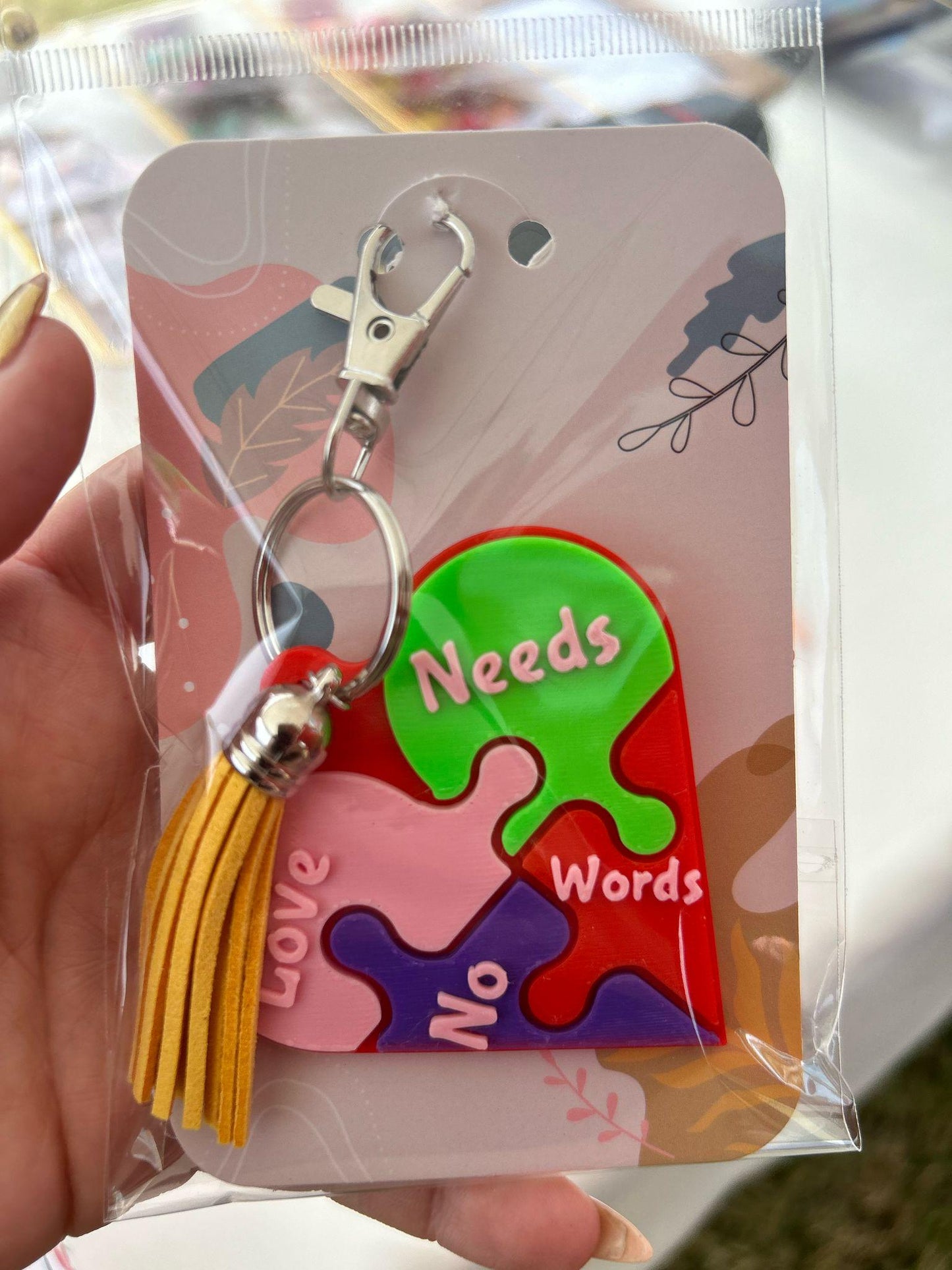Love Needs No Words (Autism Awareness)