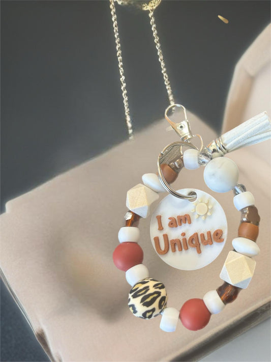 I am unique Key Chain/ Bracelet