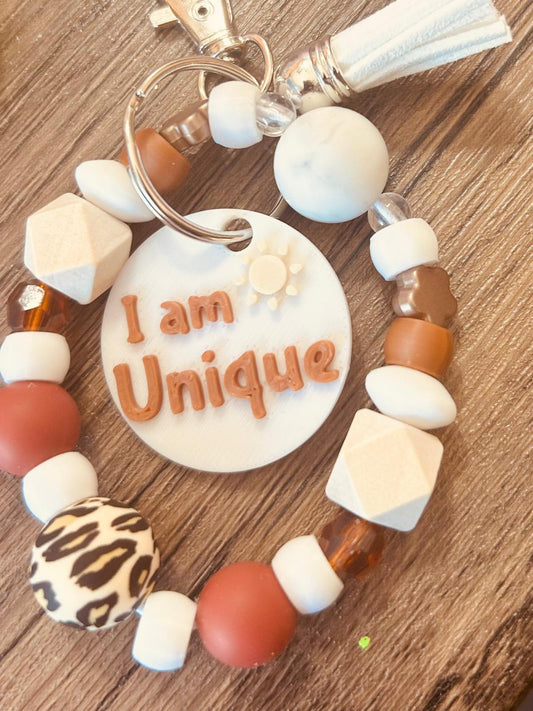 I am unique Key Chain/ Bracelet