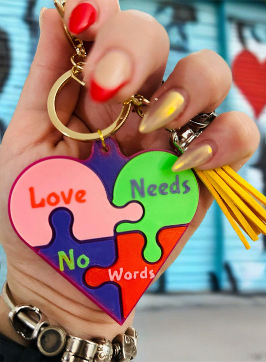Love Needs No Words (Autism Awareness)